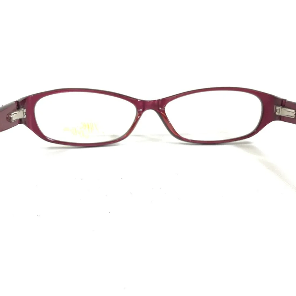 Apple Bottoms Eyeglasses Frames AB 730A-1 Brown Horn Red Rectangular 53-14-135